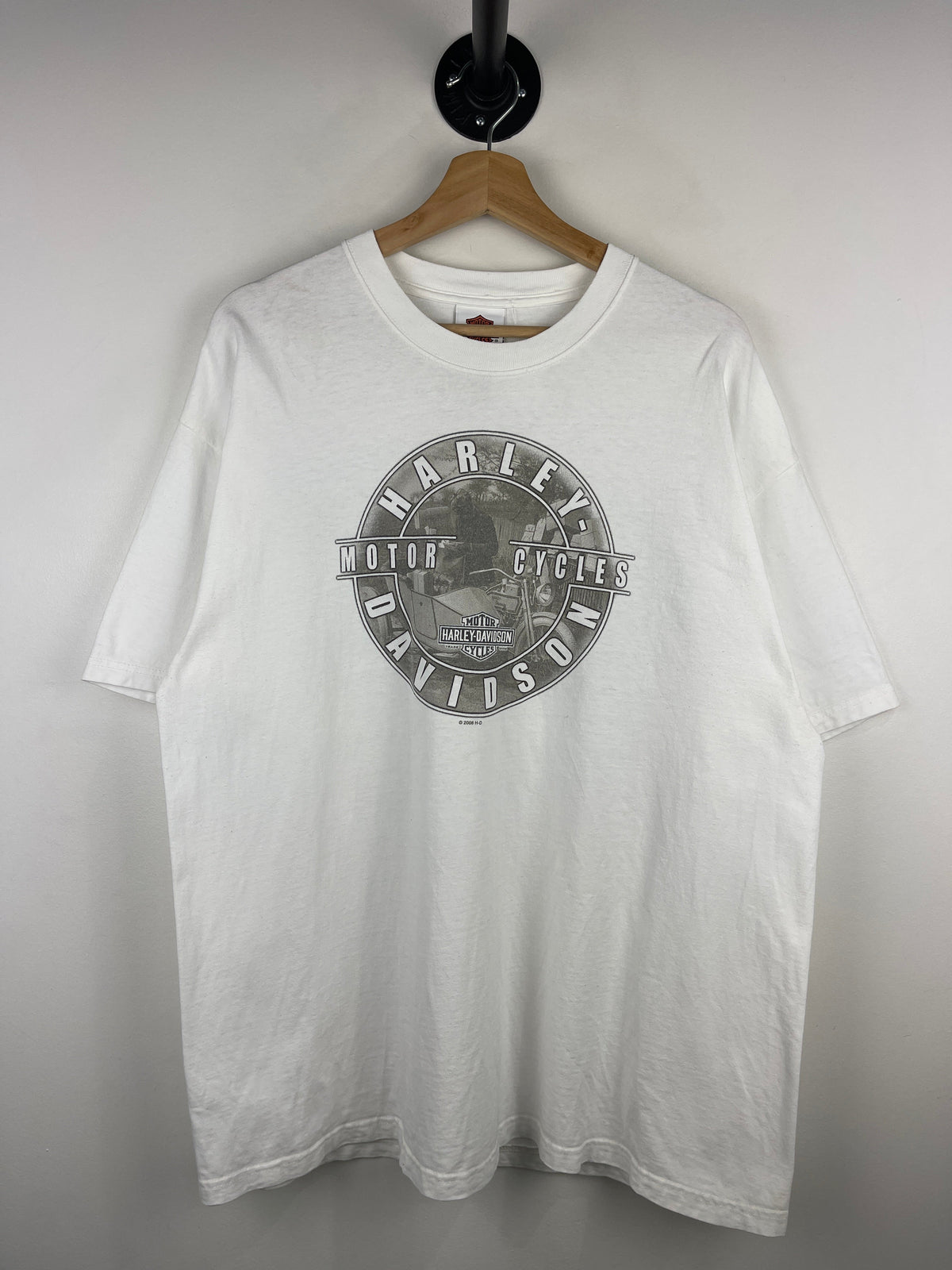 Vintage Harley Davidson Lexington Kentucky White Tee