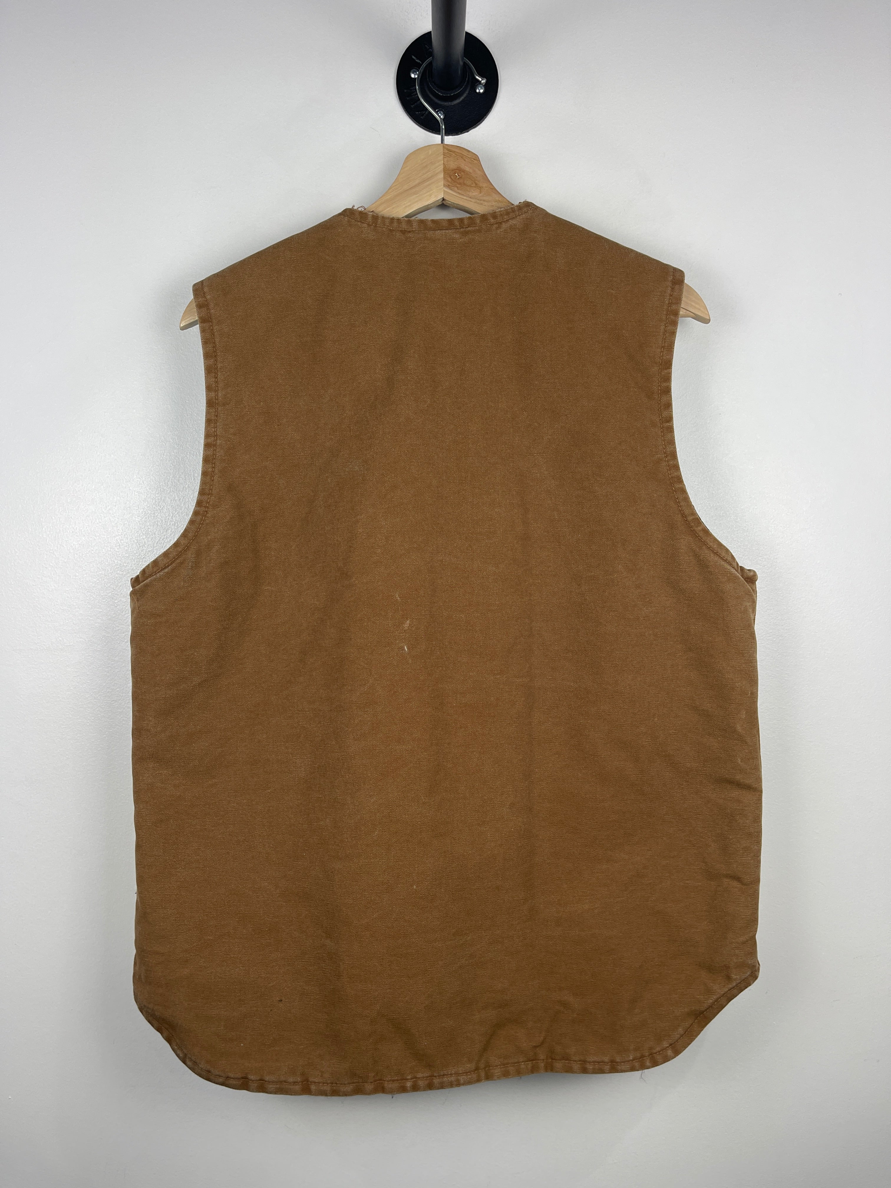 Vintage Carhartt Light Brown Work Vest V02 BRN