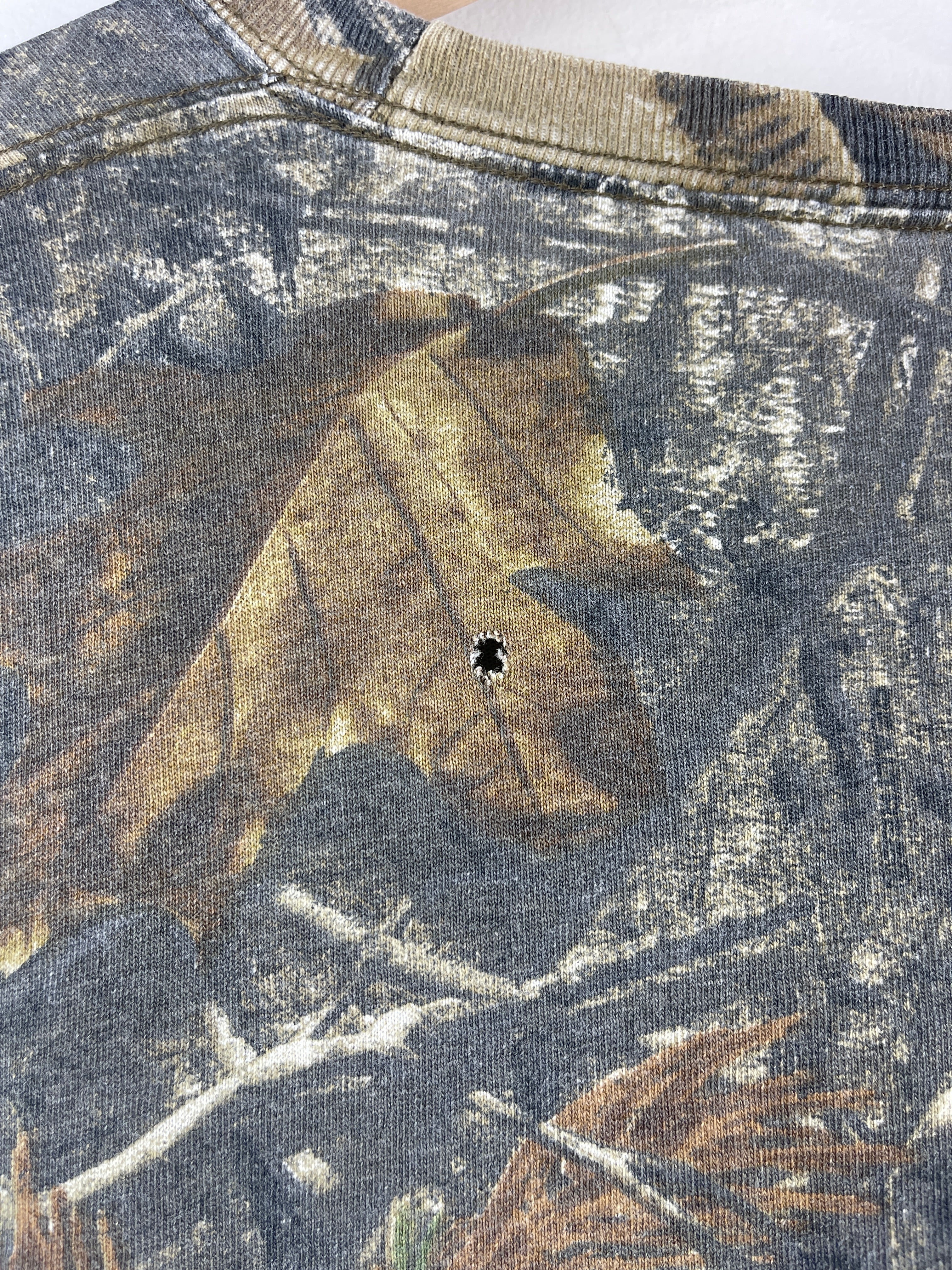 Vintage Jerzees Real Tree Camo Pocket Tee