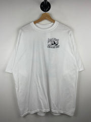 Vintage Last Blast Summer Classic Car Show White Tee