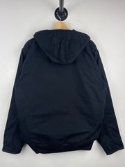 Vintage Carhartt Active Black Hooded Work Jacket
