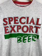 Vintage 90s Special Export Beer Grey Tee