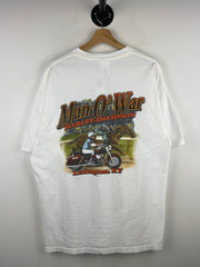 Vintage Harley Davidson Lexington Kentucky White Tee