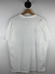 Vintage I Heard Them Bikers Say It Was Fun Ridin Hogs Comedy White Tee