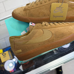Nike X Supreme SB Blazer Low GT Golden Beige 2016