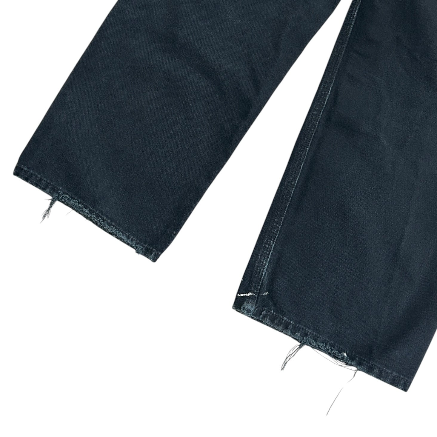 Vintage Carhartt Double Knee Faded Black Work Pants