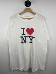 Vintage I Love New York White Tee