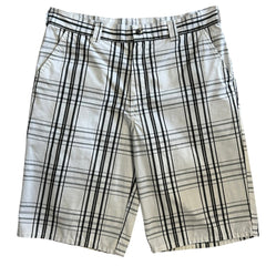 Vintage Dickies White Plaid Board Shorts