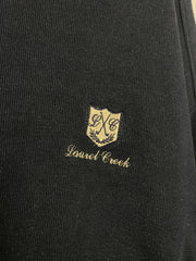 Vintage Laurel Creek Golf Club Embroidered Navy Crewneck