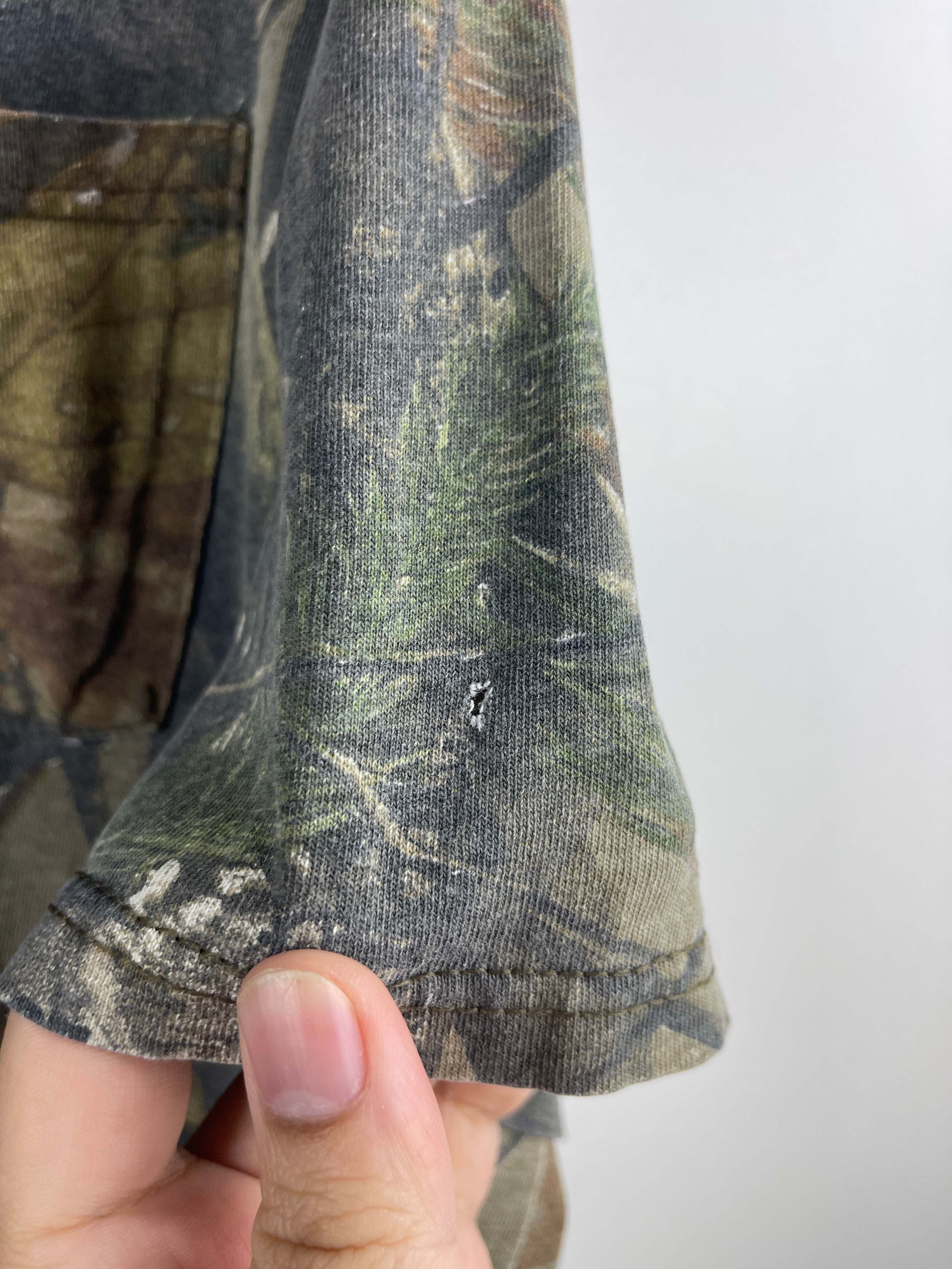 Vintage Jerzees Real Tree Camo Pocket Tee