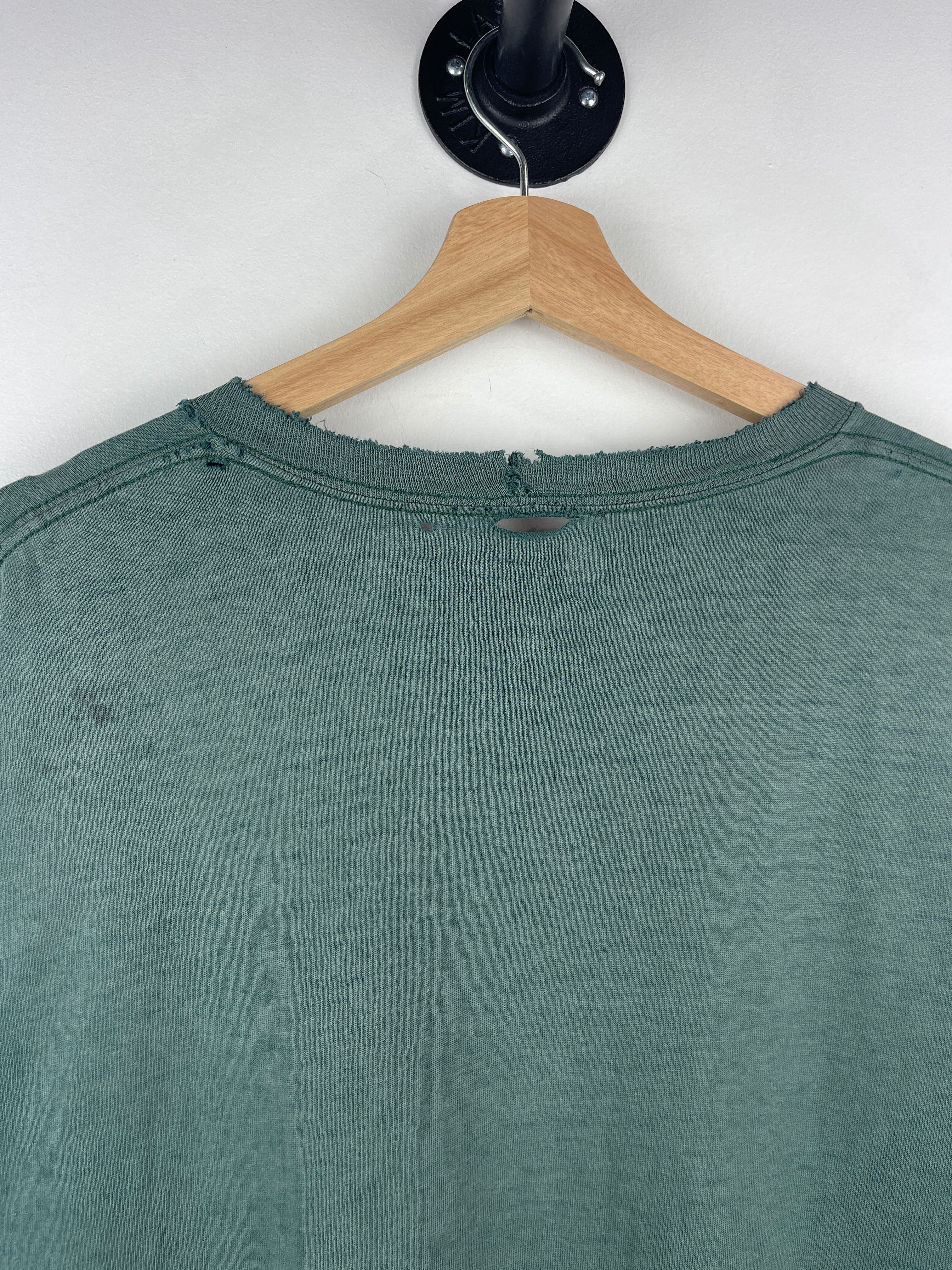 Vintage Carhartt Thrashed Green Pocket Tee