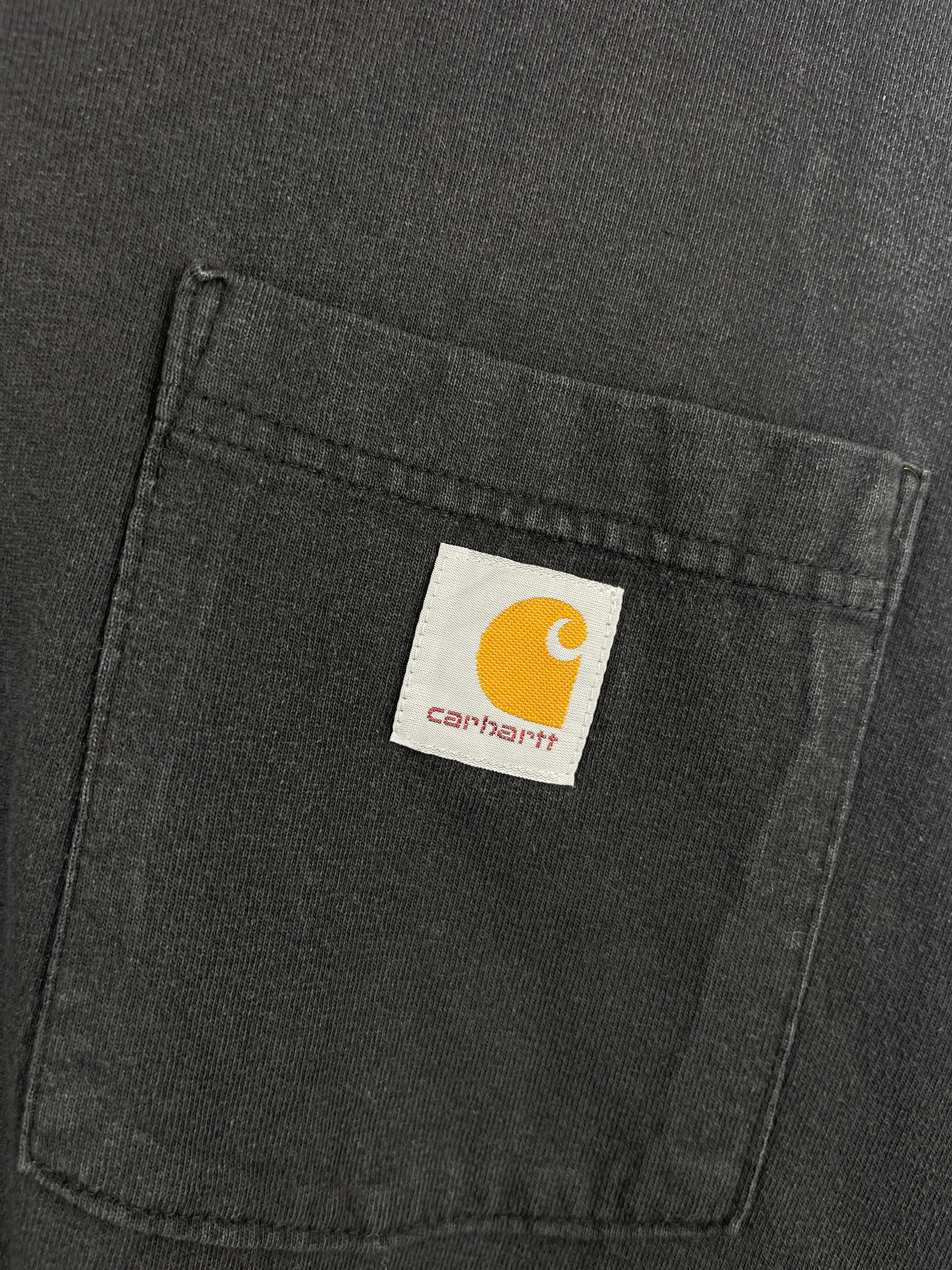 Vintage Carhartt Black Pocket Long Sleeve
