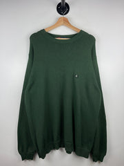 Vintage Chaps Ralph Lauren Green Knit Sweater
