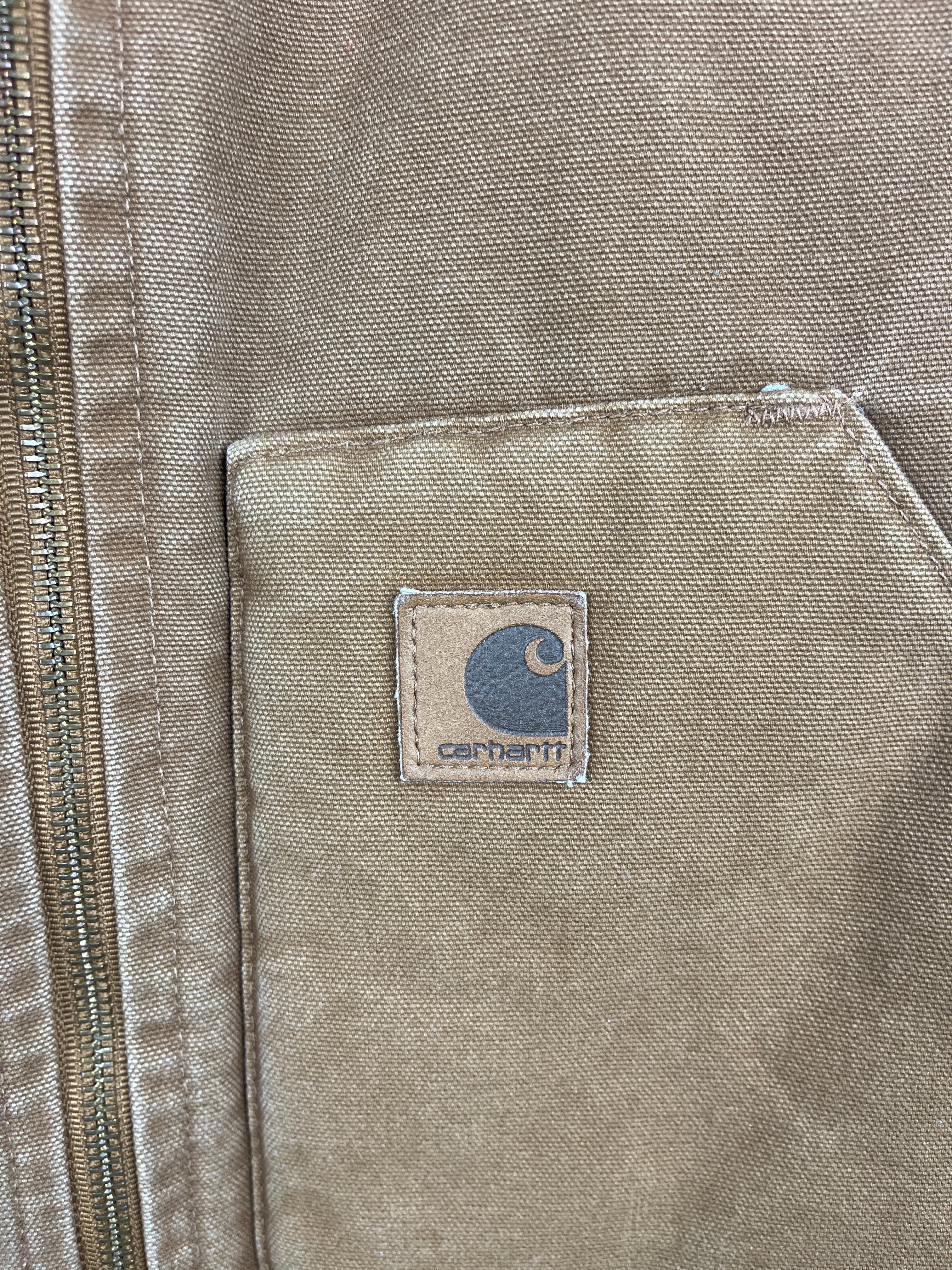 Vintage Carhartt Light Brown Work Vest V02 BRN