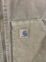 Vintage Carhartt Light Brown Work Vest V02 BRN