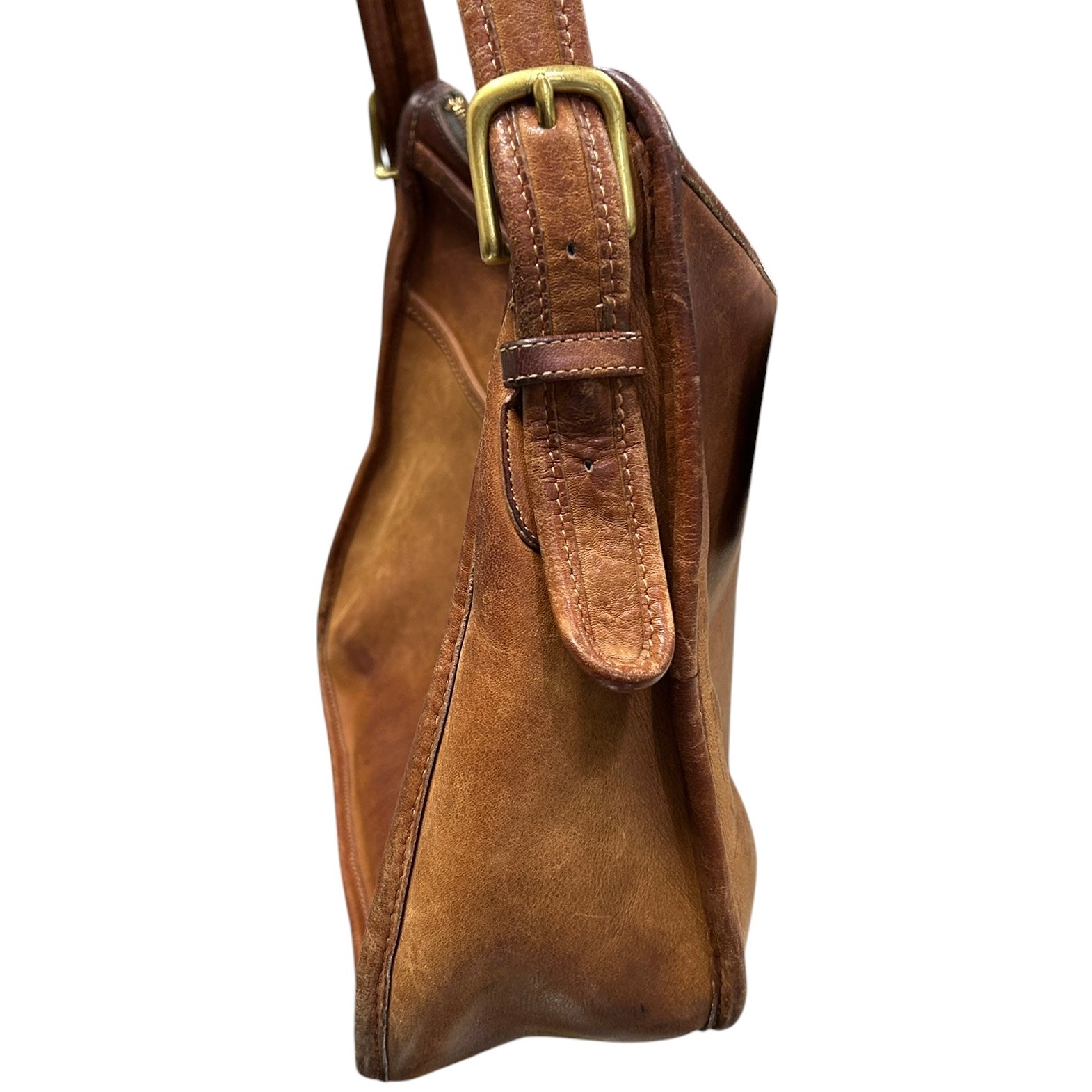 Vintage 90s Coach British Tan Classic Hobo Bag