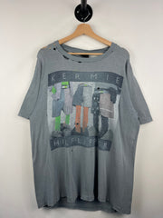 Vintage 90s The Muppets Kermie Hilflipper Thrashed Tee