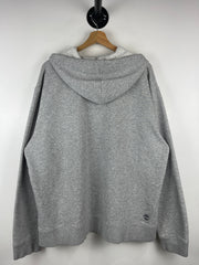 Vintage 90s Timberland Boots Embroidered Grey Hoodie