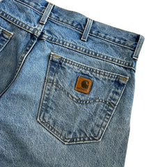 Vintage Carhartt Blue Denim Shorts