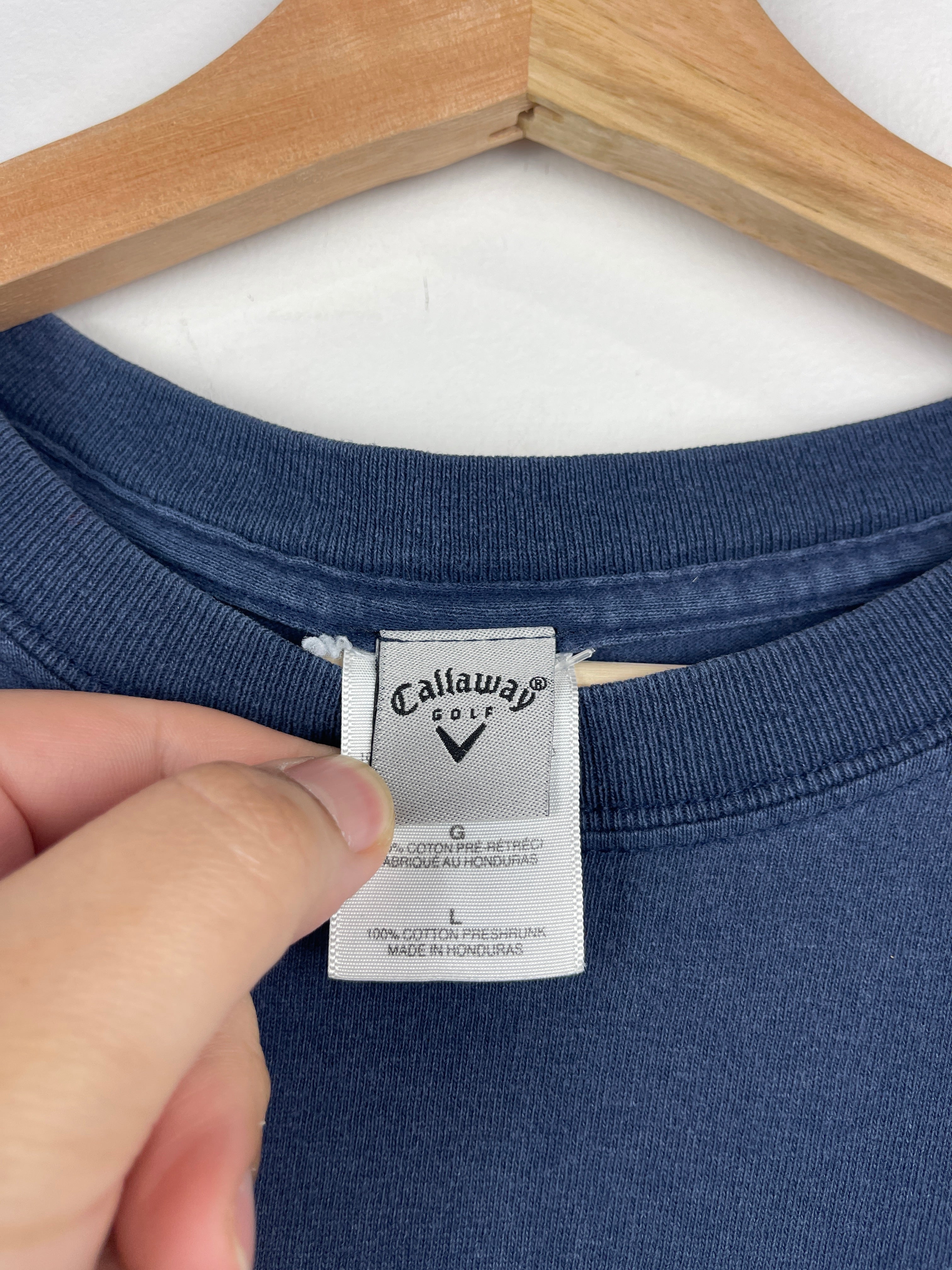 Vintage Callaway Golf Navy Tee