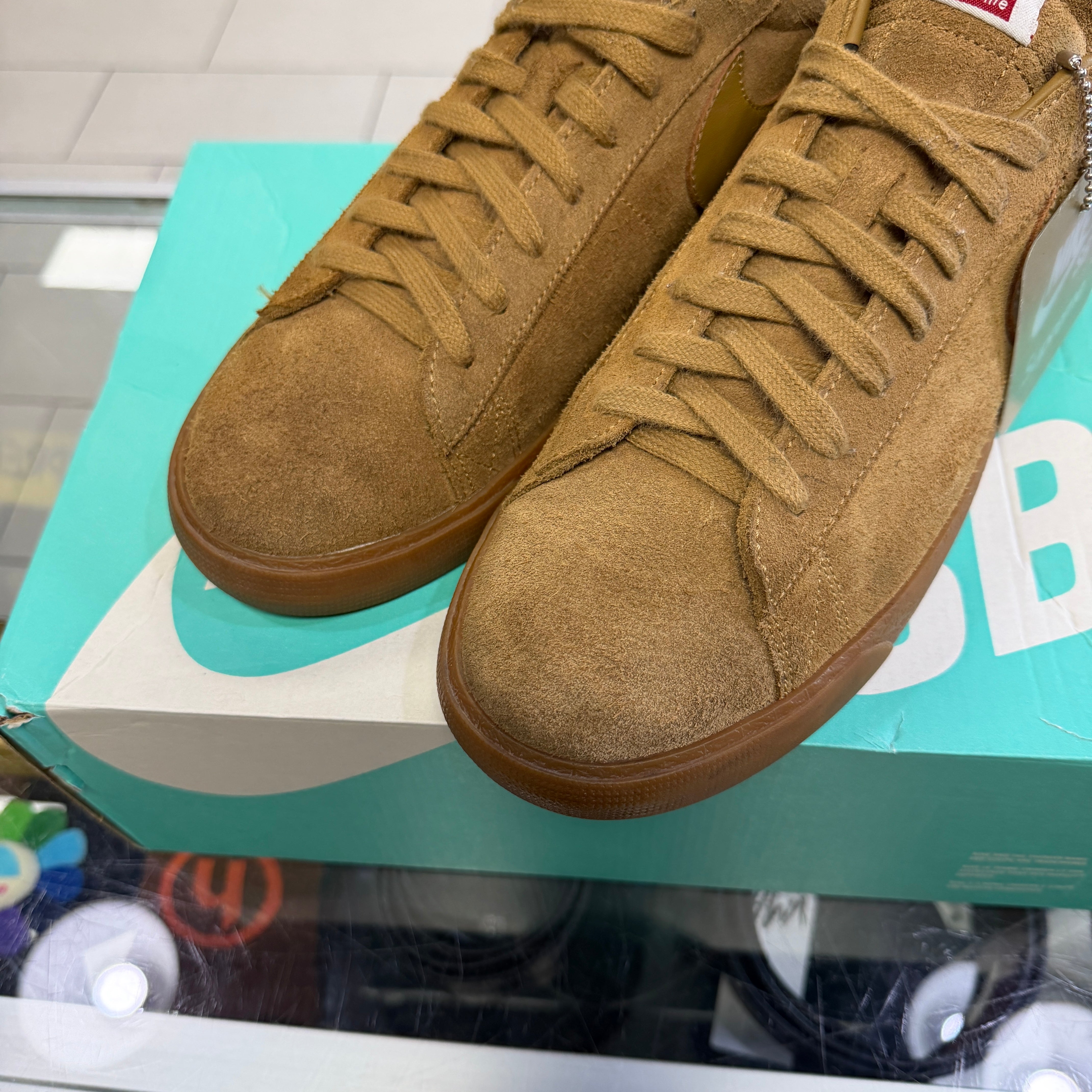 Nike X Supreme SB Blazer Low GT Golden Beige 2016