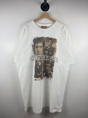 Vintage 90s Scarface Tony Montana Movie Promo White Tee