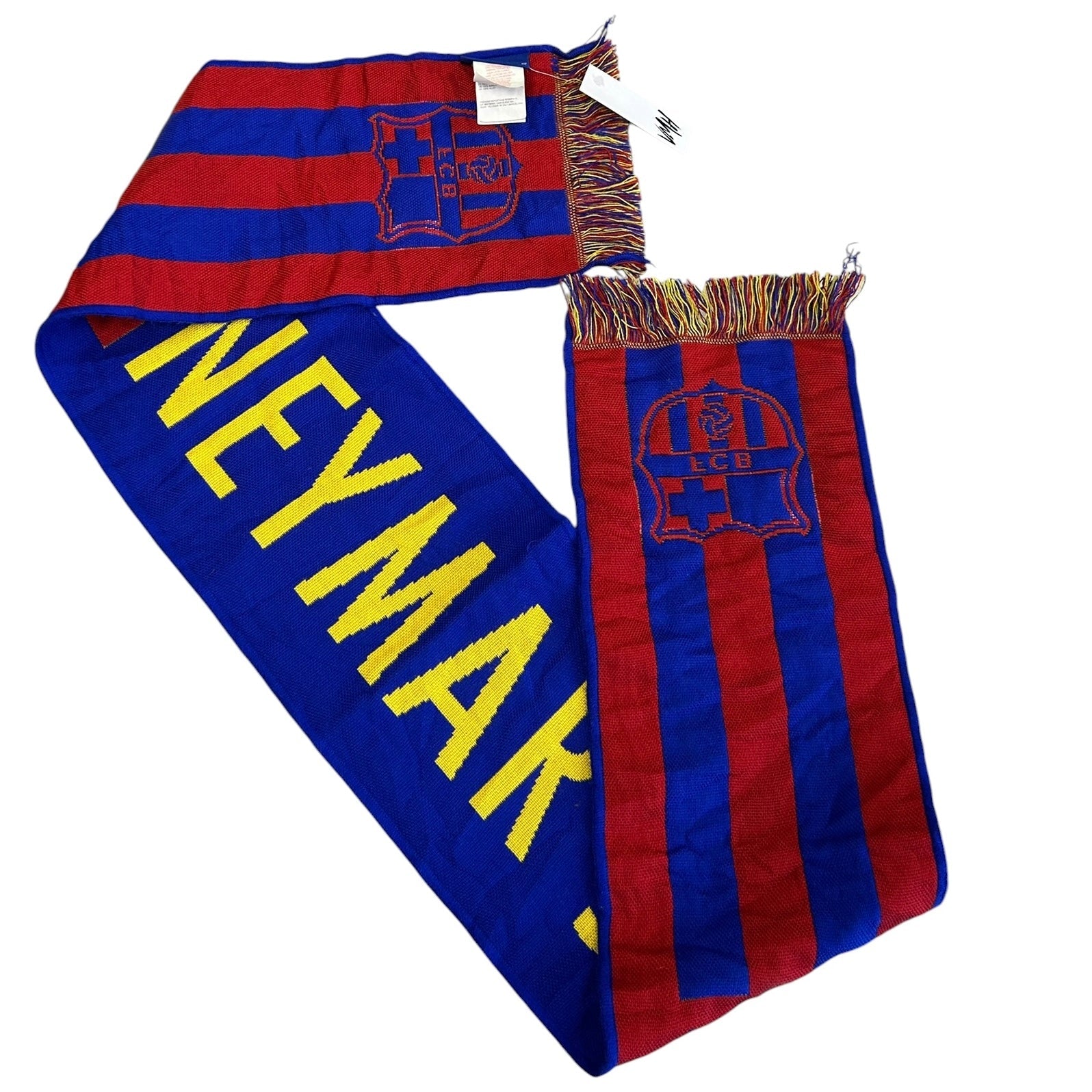 Vintage FC Barcelona Neymar Jr Blue Scarf