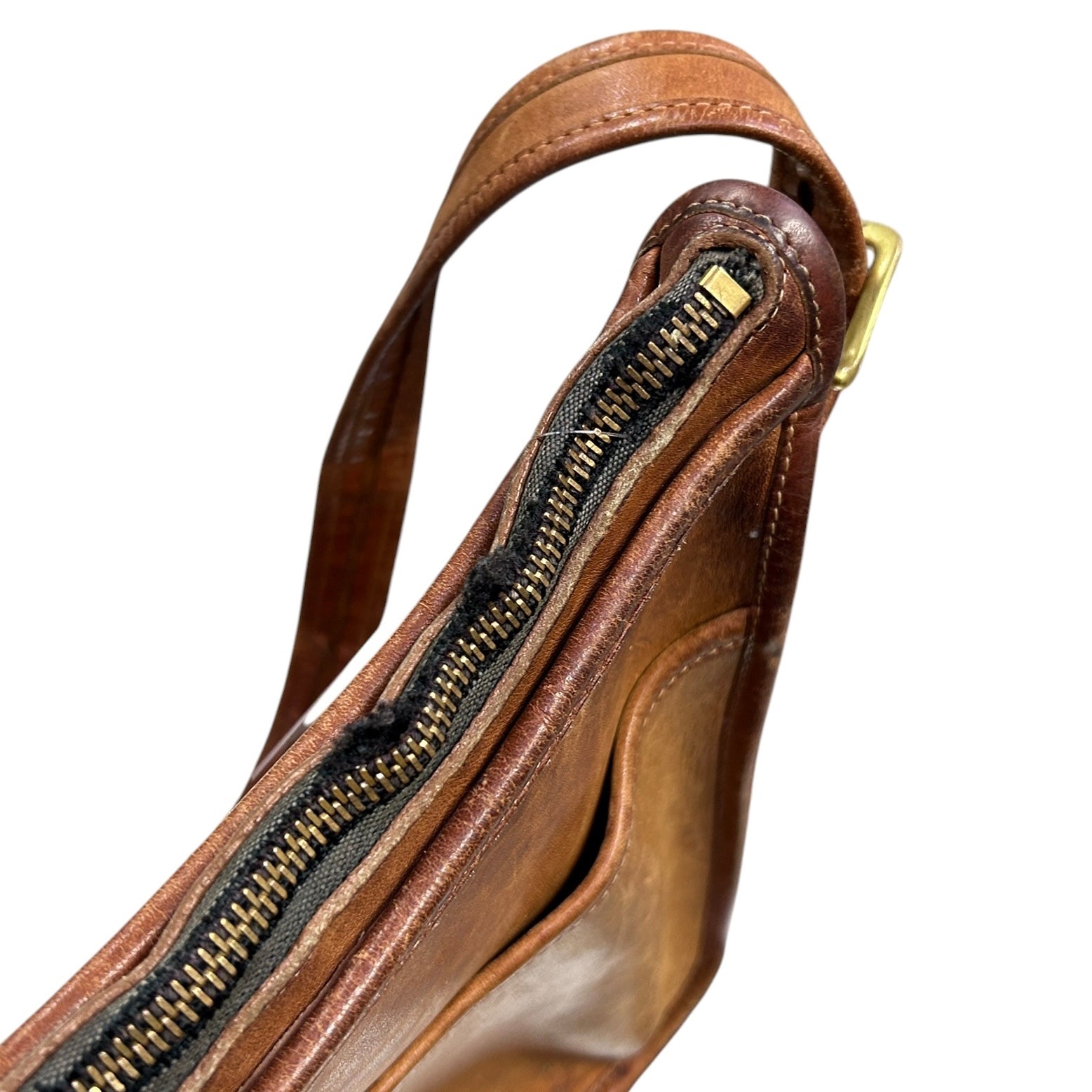 Vintage 90s Coach British Tan Classic Hobo Bag