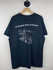 Vintage Glock Perfection Gun Blueprint Black Tee