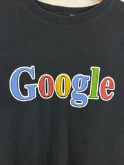 Vintage Google I Don't Need Google My Wife Knows Everything Comedy Black Tee