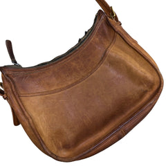 Vintage 90s Coach British Tan Classic Hobo Bag