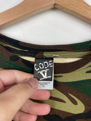 Vintage Code V Woodland Camo Tee