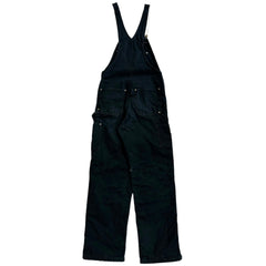 Vintage Carhartt Double Knee Black Insulated Overalls R02 BLK