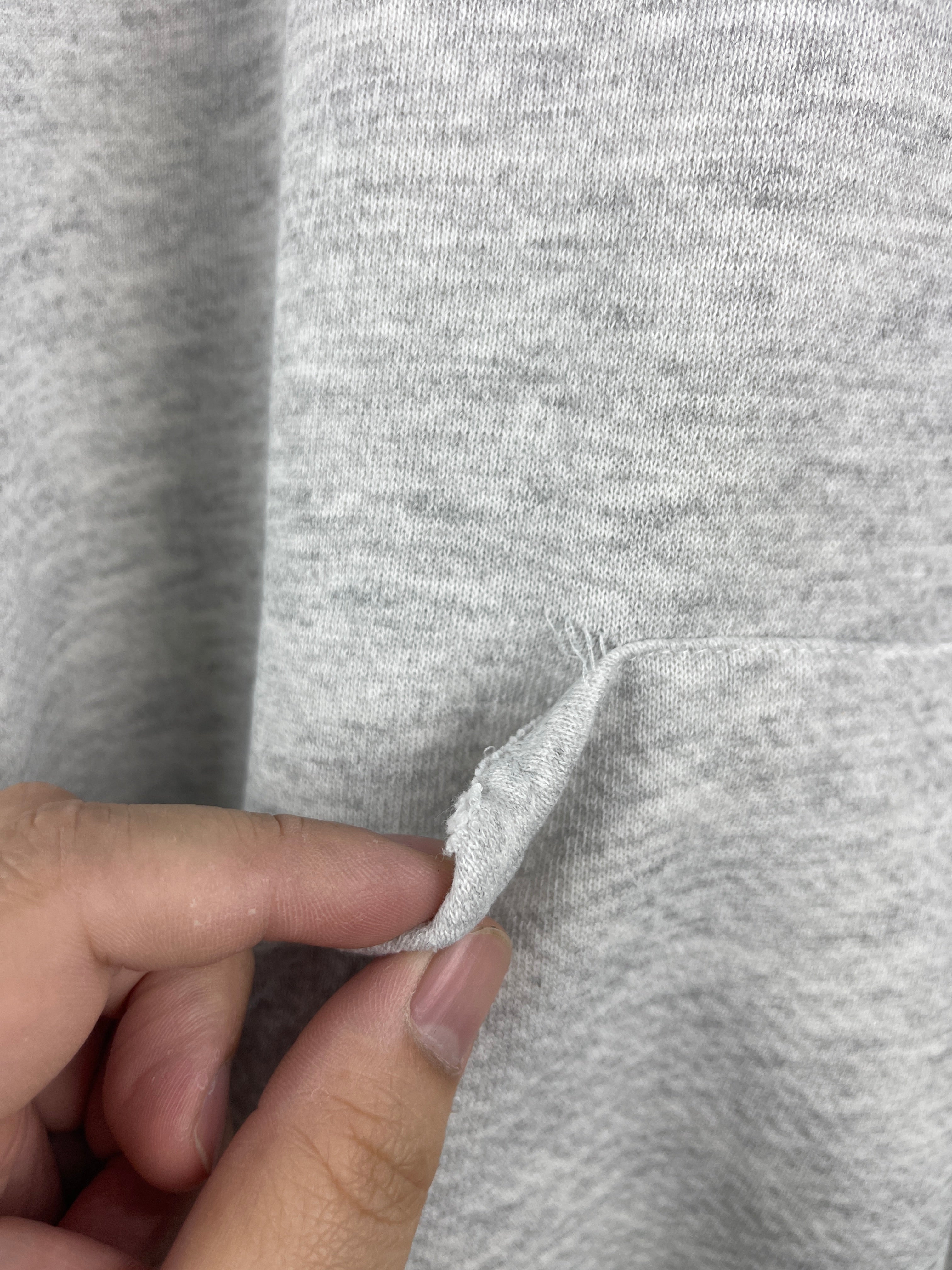 Vintage 90s Smirnoff Twist Embroidered Grey Quarter Zip Hoodie