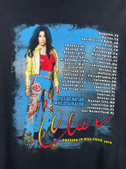 Vintage Cher Dressed To Kill Tour Black Tee