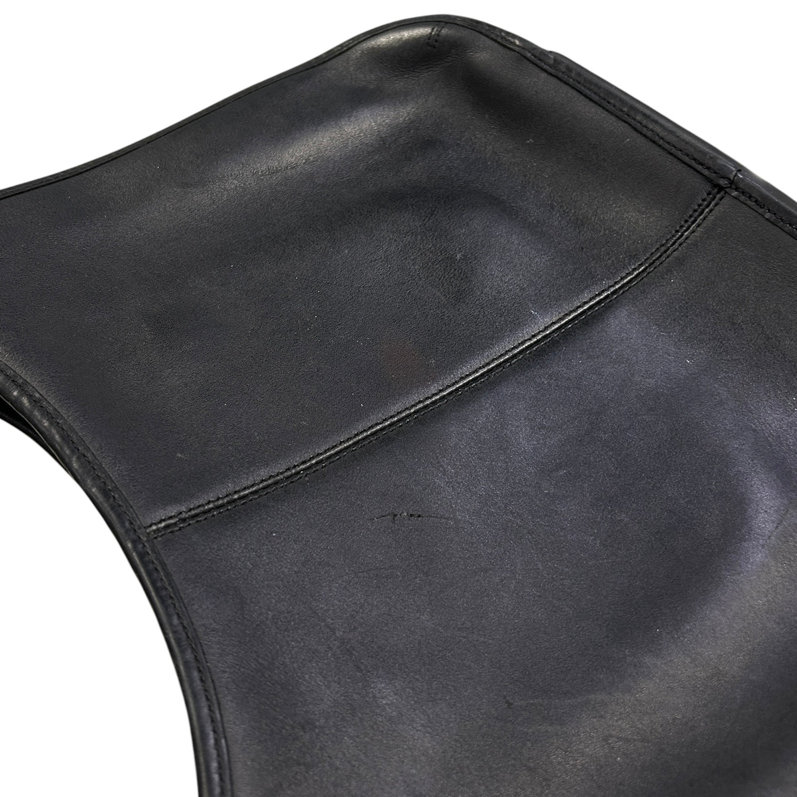 Vintage 90s Coach Ergo Pocket Black Leather Hobo Bag