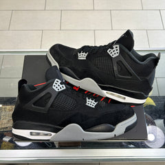 Jordan 4 Black Canvas