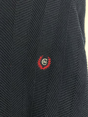 Vintage Chaps Ralph Lauren Crest Navy Knit Sweater