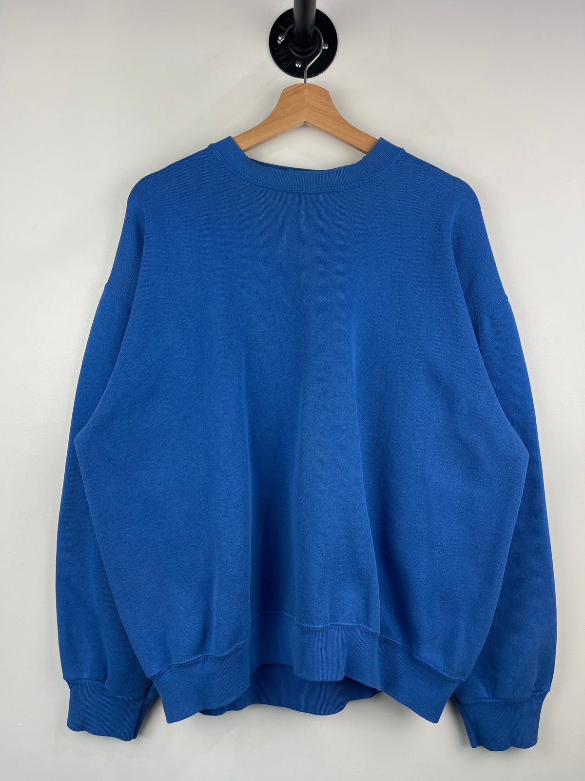 Vintage 90s Tultex Blank Blue Crewneck