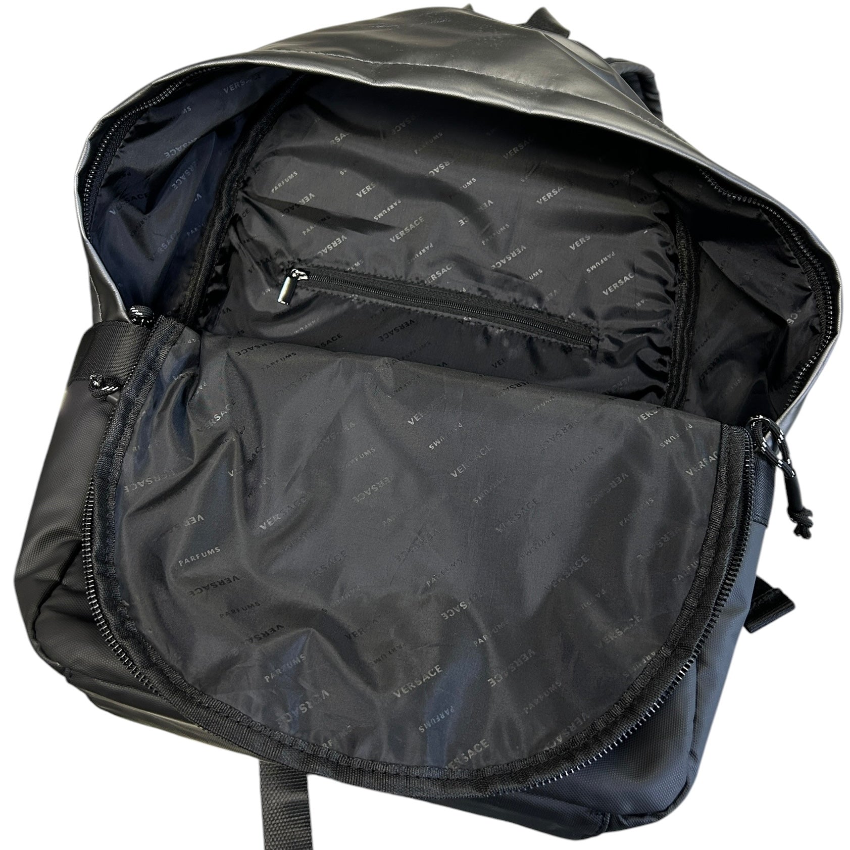 Versace Parfums Nylon Backpack