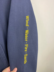 Vintage Element Skateboards Wind Water Fire Earth Navy Hoodie
