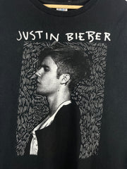 Vintage Justin Bieber Purpose Tour Black Tee