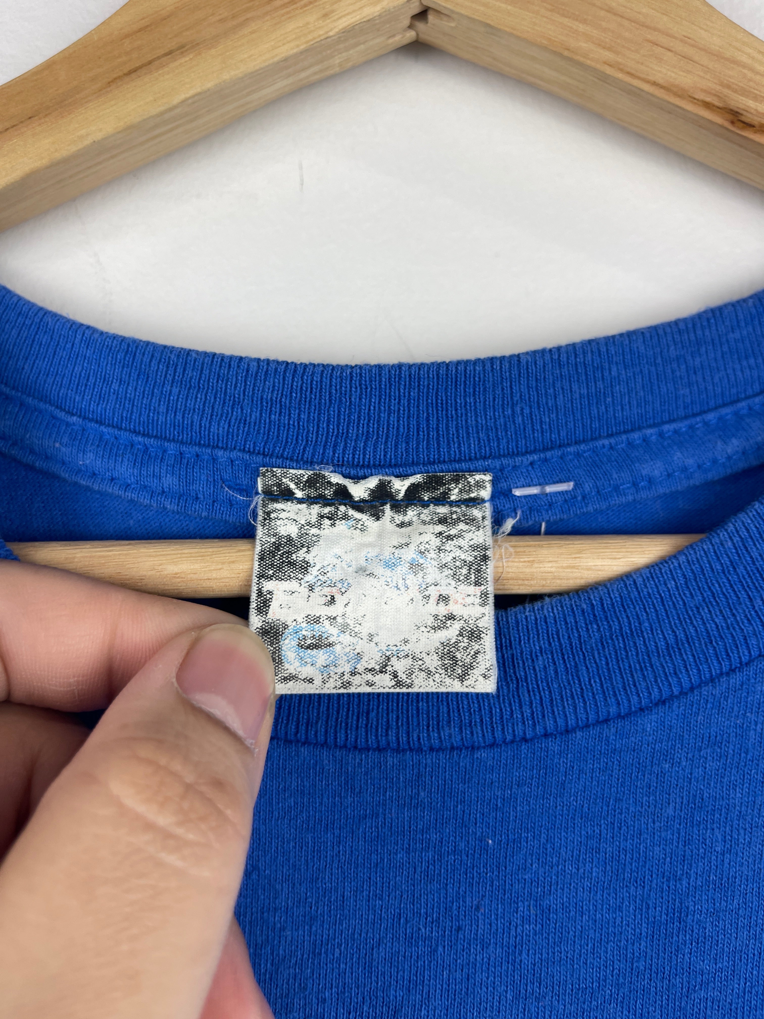 Vintage Beyblade Let It Rip Blue Tee