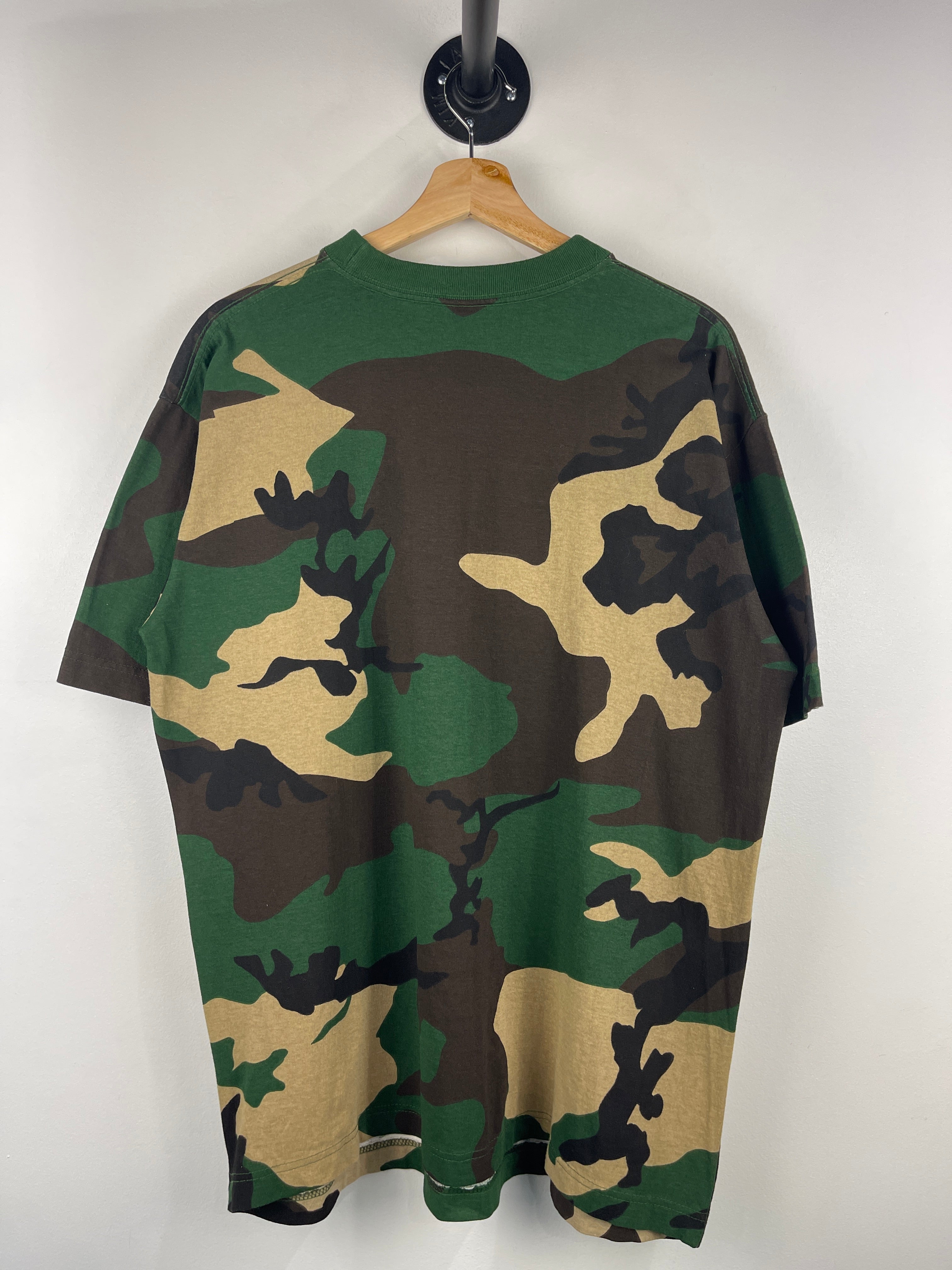 Vintage 90s Woodland Camo Tee