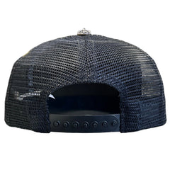 Chrome Hearts Malibu Black Trucker Hat