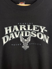 Vintage Harley Davidson Eagle Black Crewneck