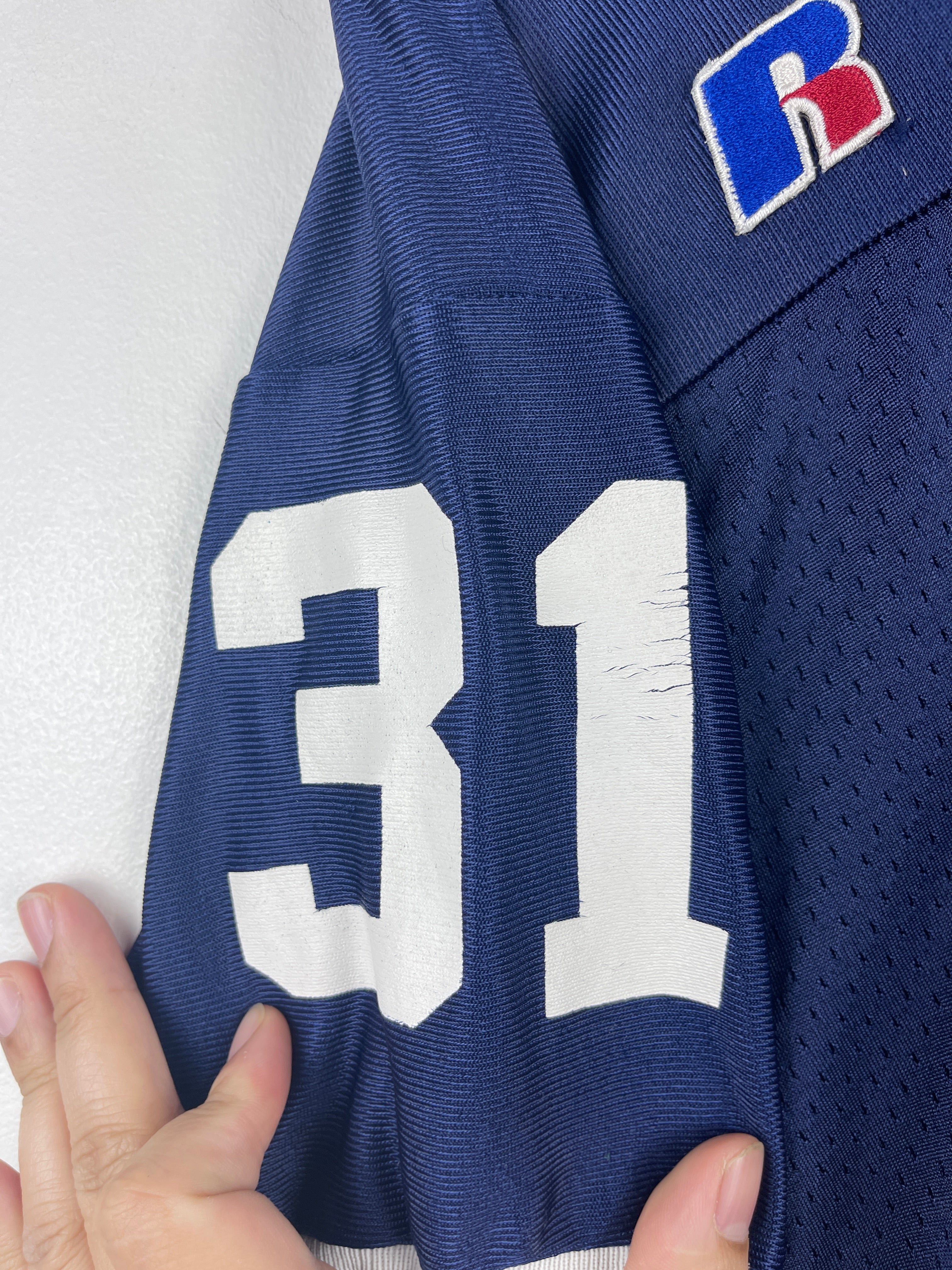 Vintage 90s Russell Athletic Penn State Nittany Lions Navy Football Jersey