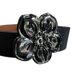 Kenzo Boke Flower Reversible Leather Belt