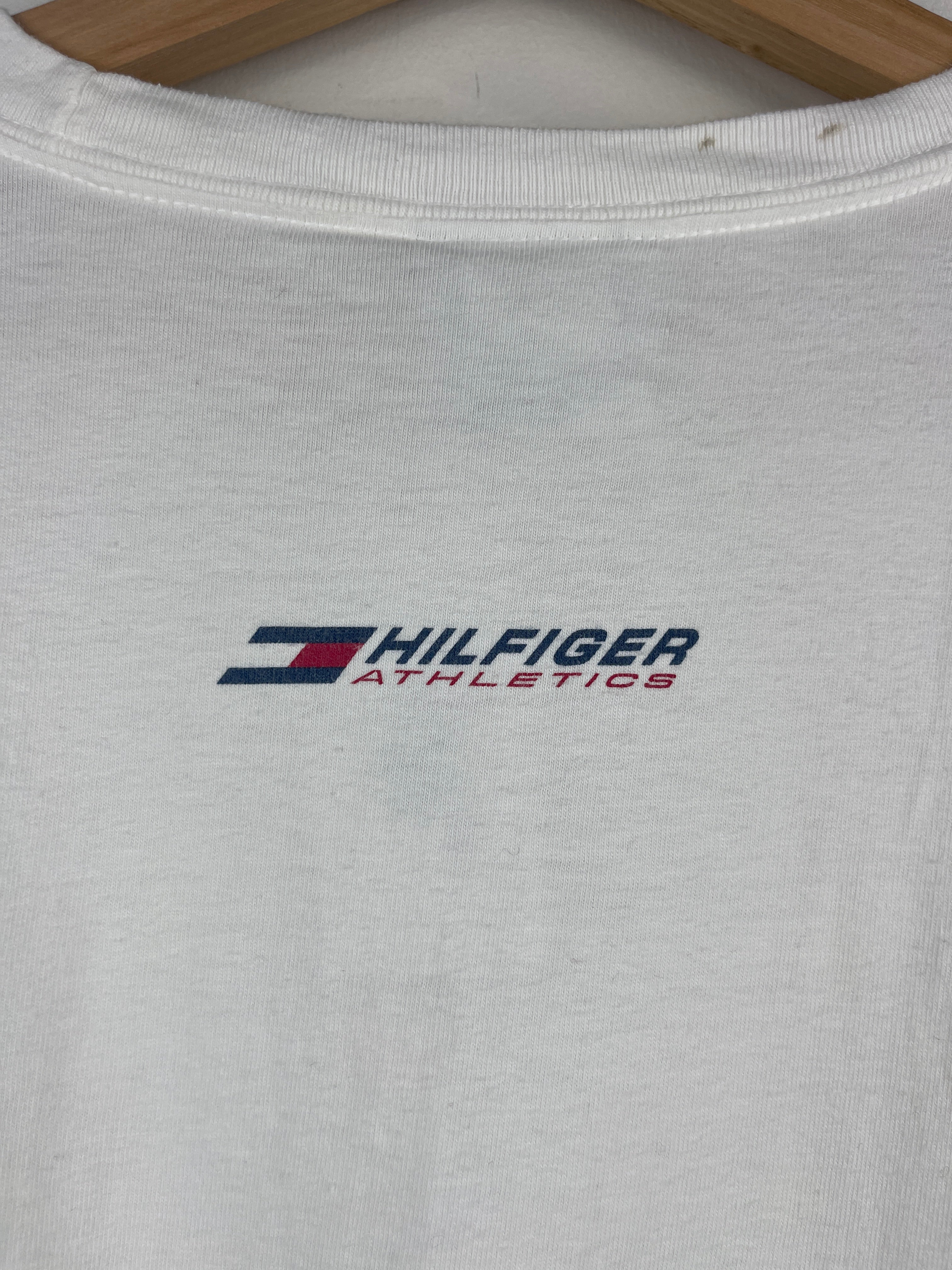 Vintage 90s Tommy Hilfiger Athletics White Tee