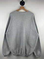 Vintage 90s West Virginia Embroidered Grey Crewneck